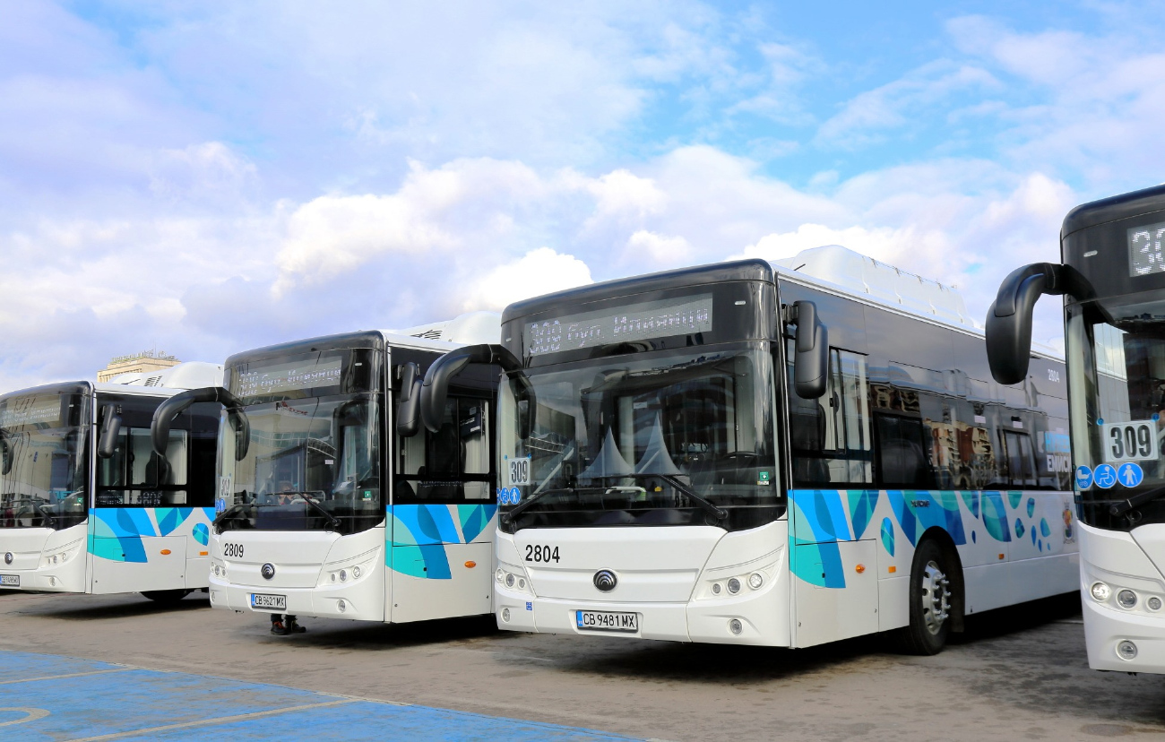 София — Официално представяне на новите електробуси  Yutong E12 LF — 12.12.2018