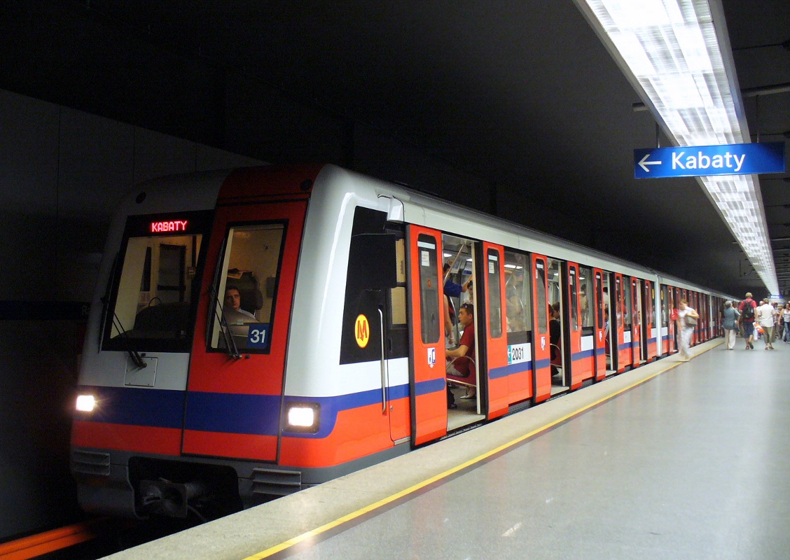 Варшава, Alstom Metropolis 98B № 2031