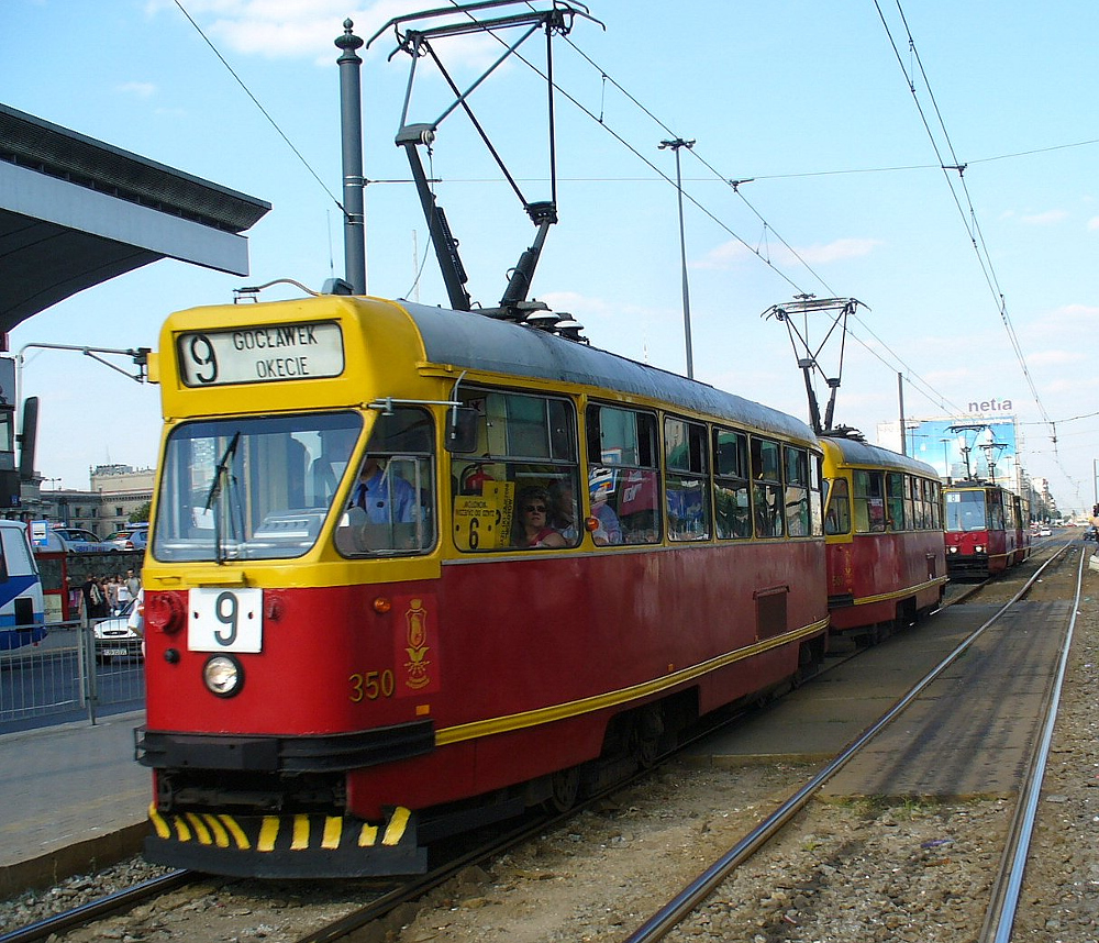 Варшава, Konstal 13N № 350