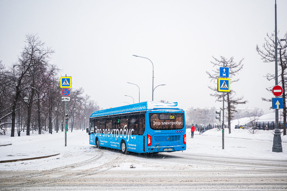 Moscou, LiAZ-6274 N°. 430206