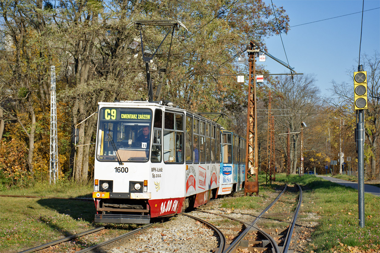 Лодзь, Konstal 805Na № 1600