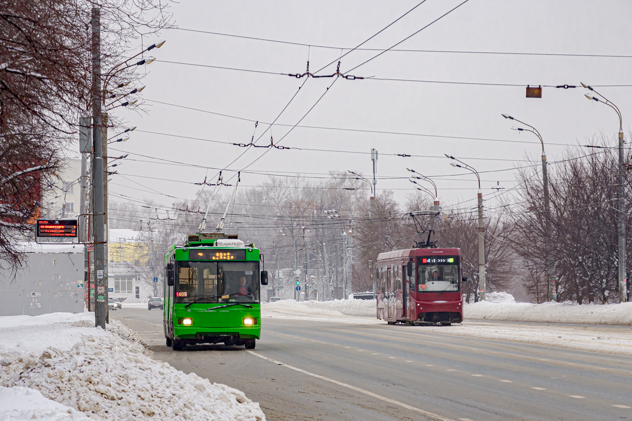 Казань, Тролза-5275.03 «Оптима» № 1409