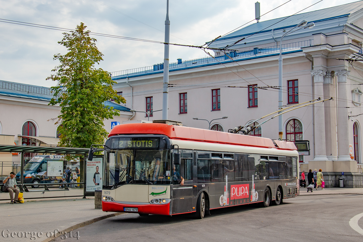 Вильнюс, Solaris Trollino II 15 AC № 1679