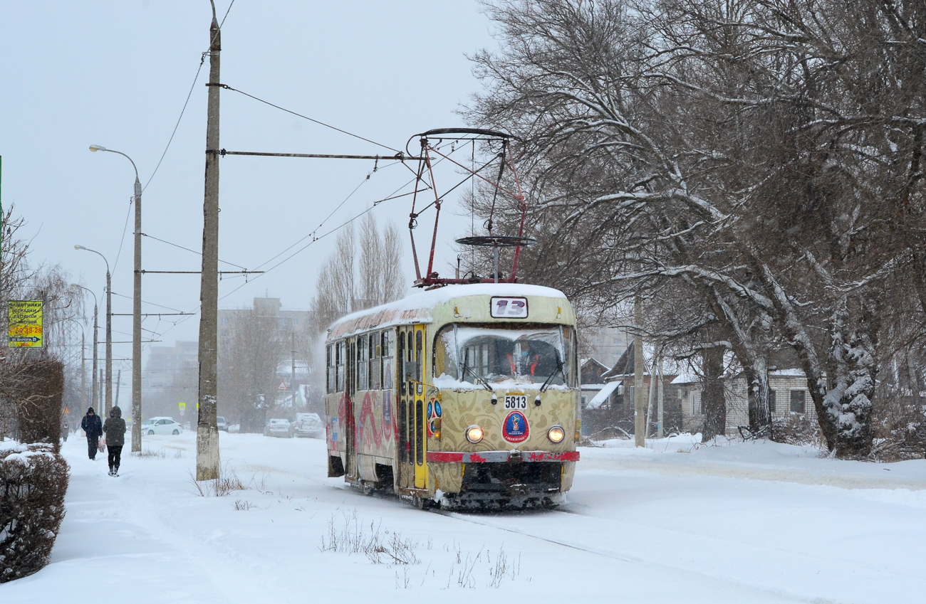 Волгоград, Tatra T3SU № 5813