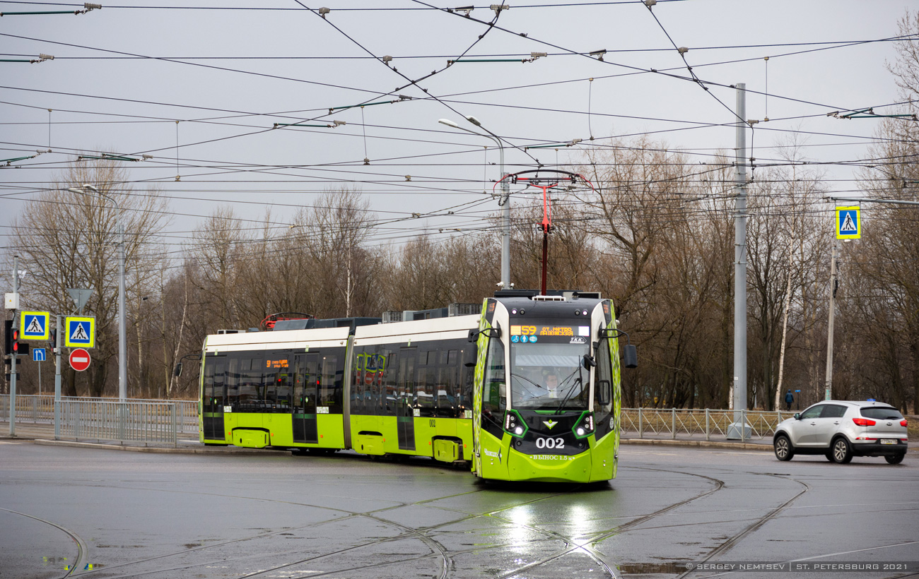 Санкт-Петербург, Stadler B85600M № 002