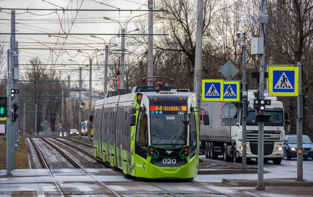 Санкт-Петербург, Stadler B85600M № 020