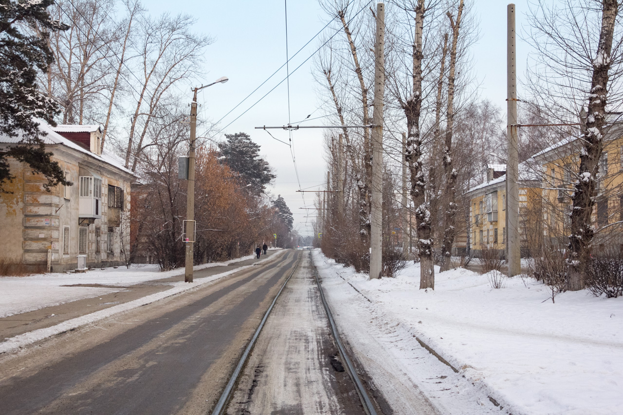 Ангарск — Трамвайные линии и кольца