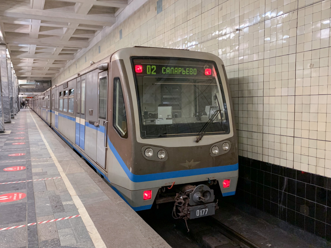 Москва, 81-740.1 «Русич» № 0177