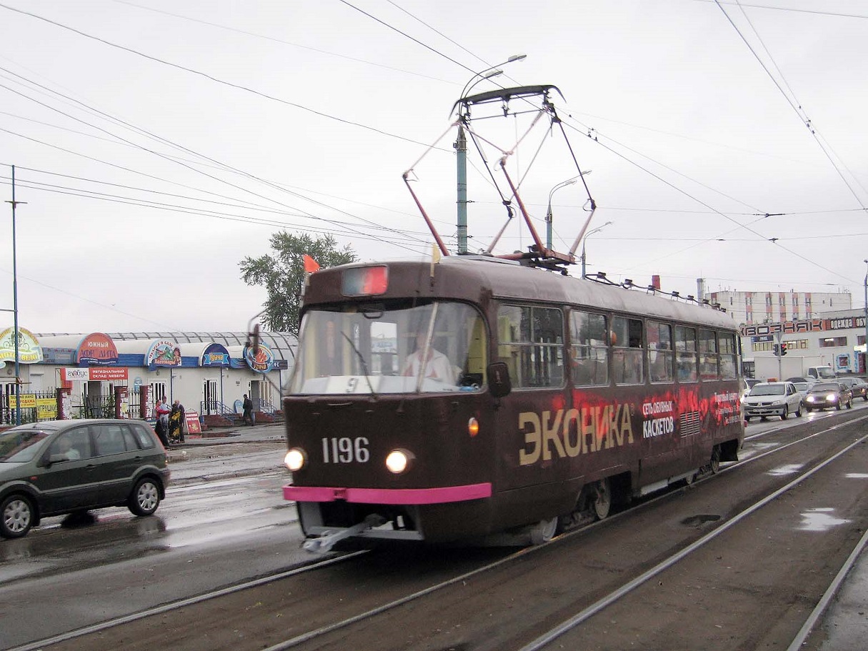 Ижевск, Tatra T3SU № 1196