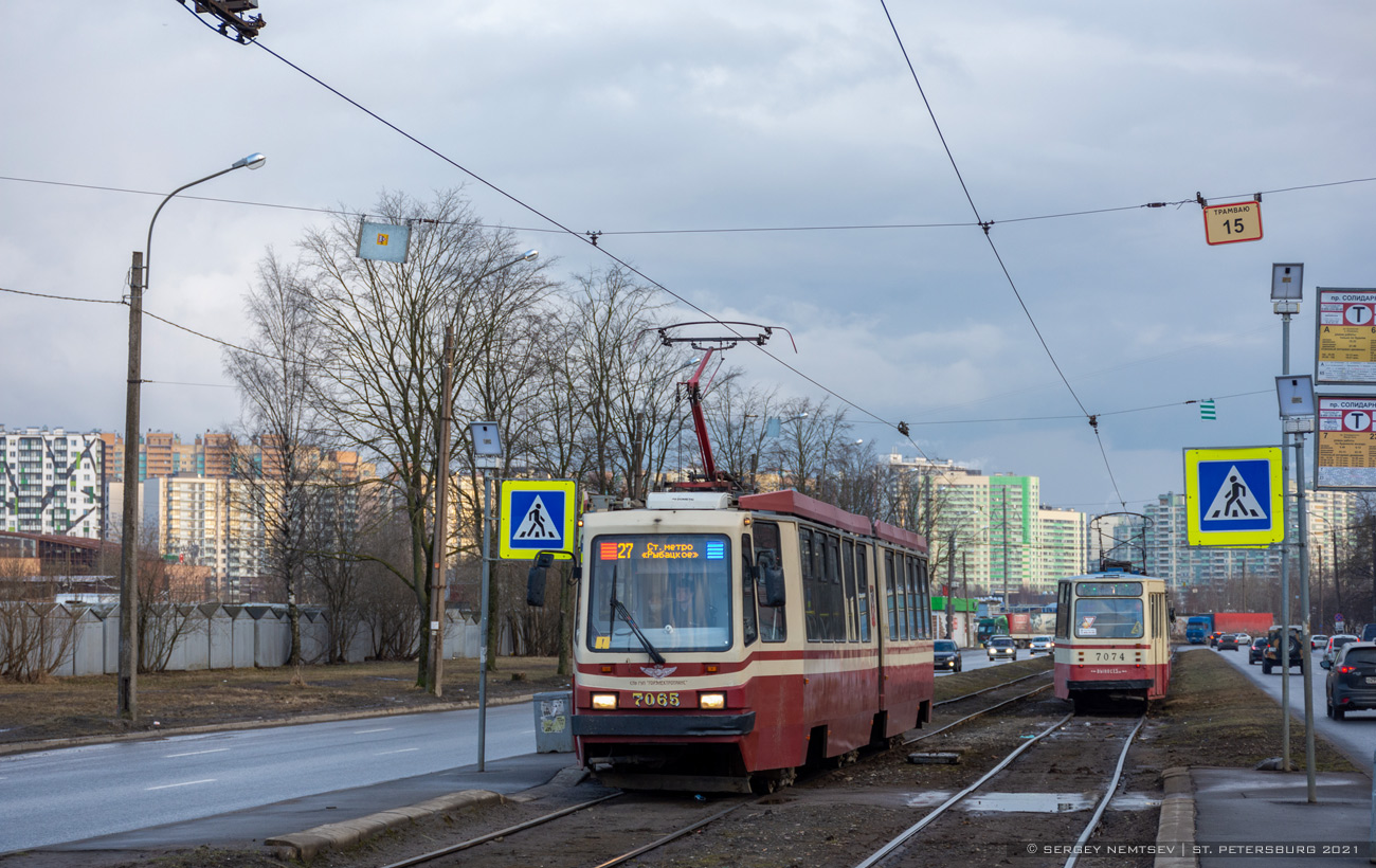 Санкт-Петербург, ЛВС-86М2 № 7065