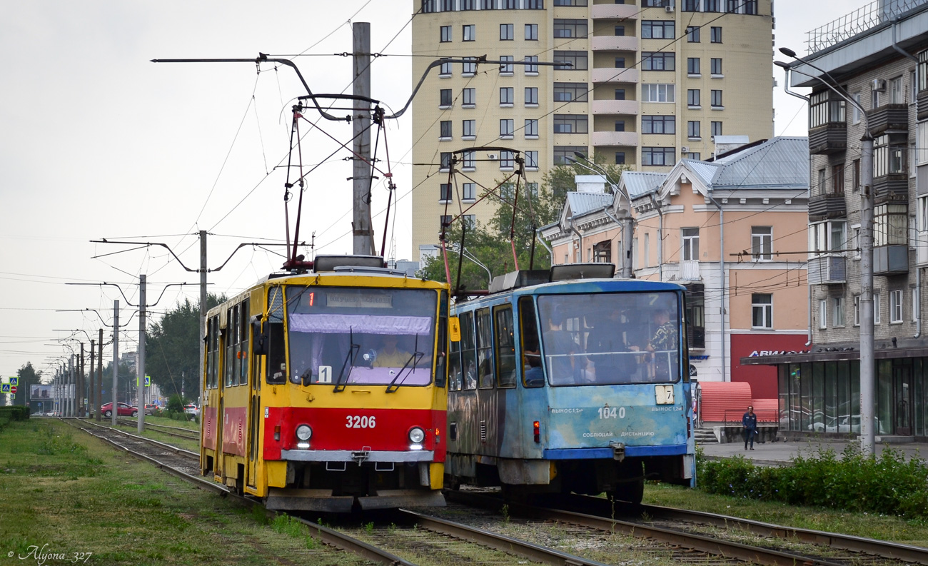Барнаул, Tatra T6B5SU № 3206
