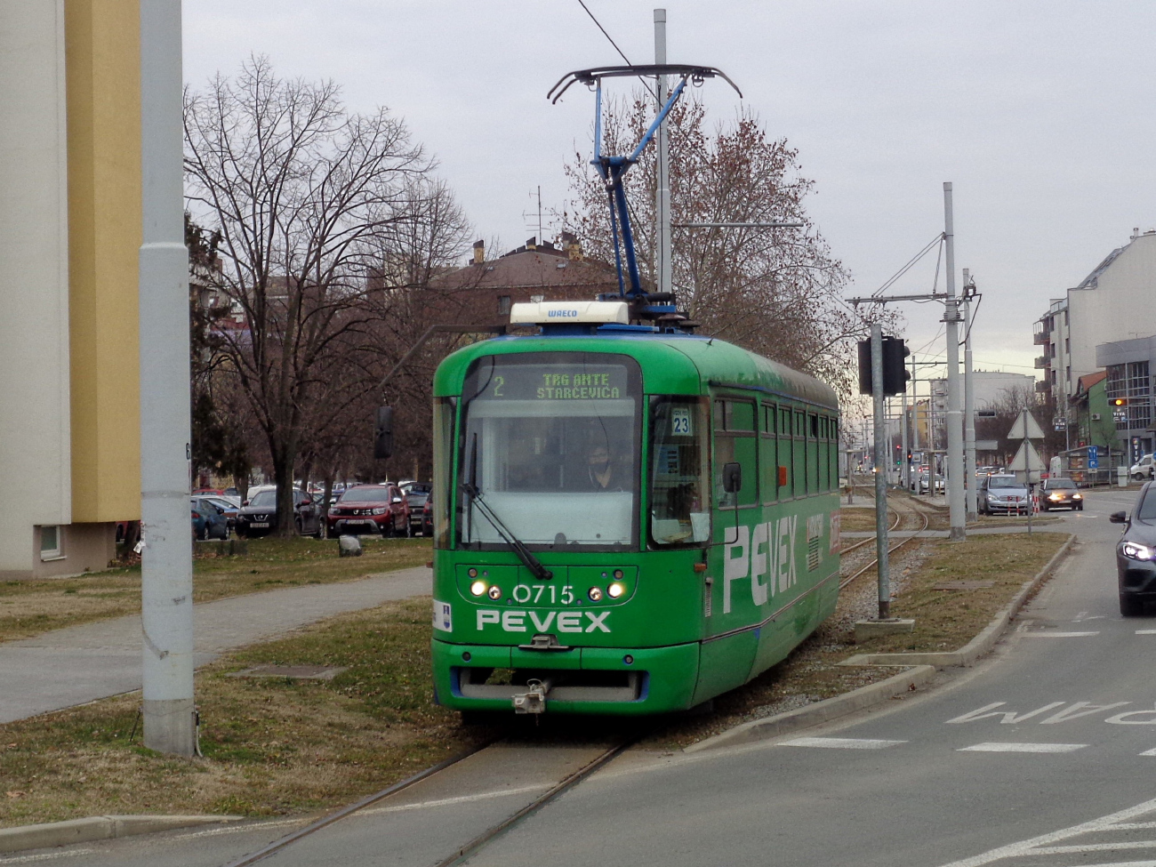 Osijek, Tatra T3PV.O Br. 0715 Osijek, Tatra T3PV.O Br. 0715