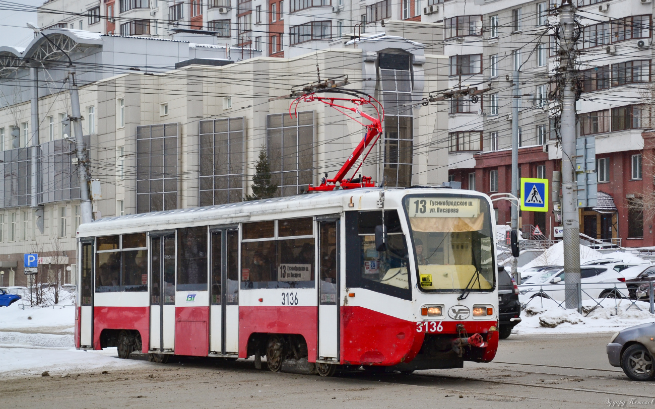 Новосибирск, 71-619К № 3136 Новосибирск, 71-619К № 3136