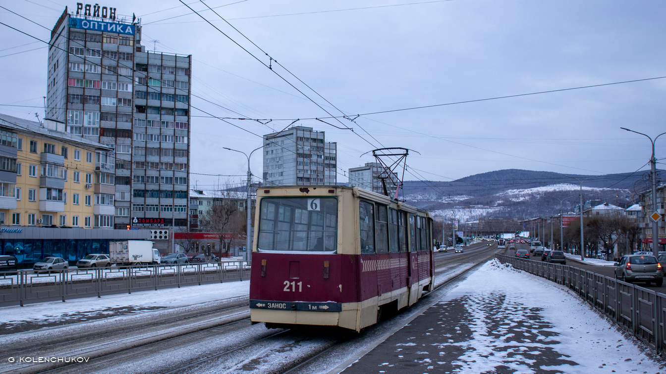 Красноярск, 71-605 (КТМ-5М3) № 211