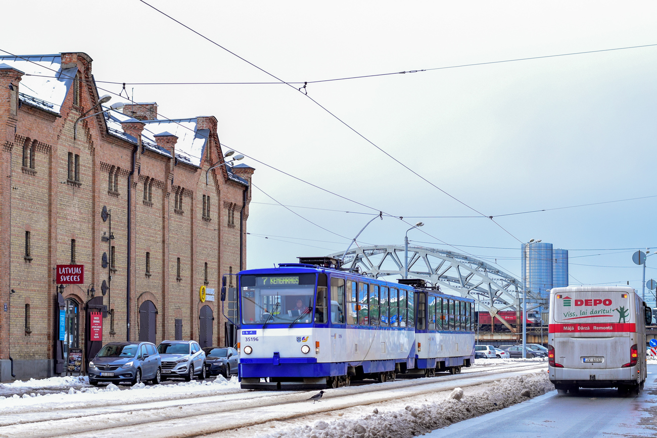 Рига, Tatra T3MR (T6B5-R) № 35196