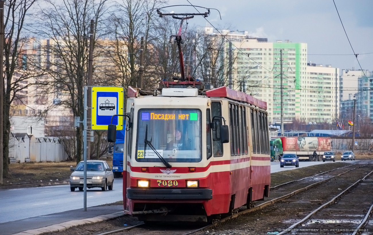 Sanktpēterburga, LVS-86M2 № 7020 Sanktpēterburga, LVS-86M2 № 7020