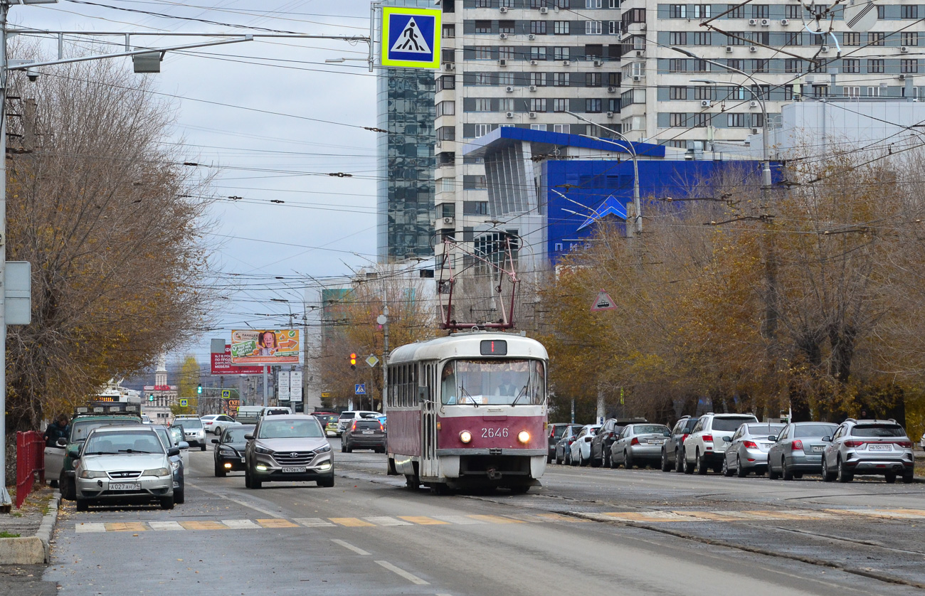 Волгоград, Tatra T3SU (двухдверная) № 2646