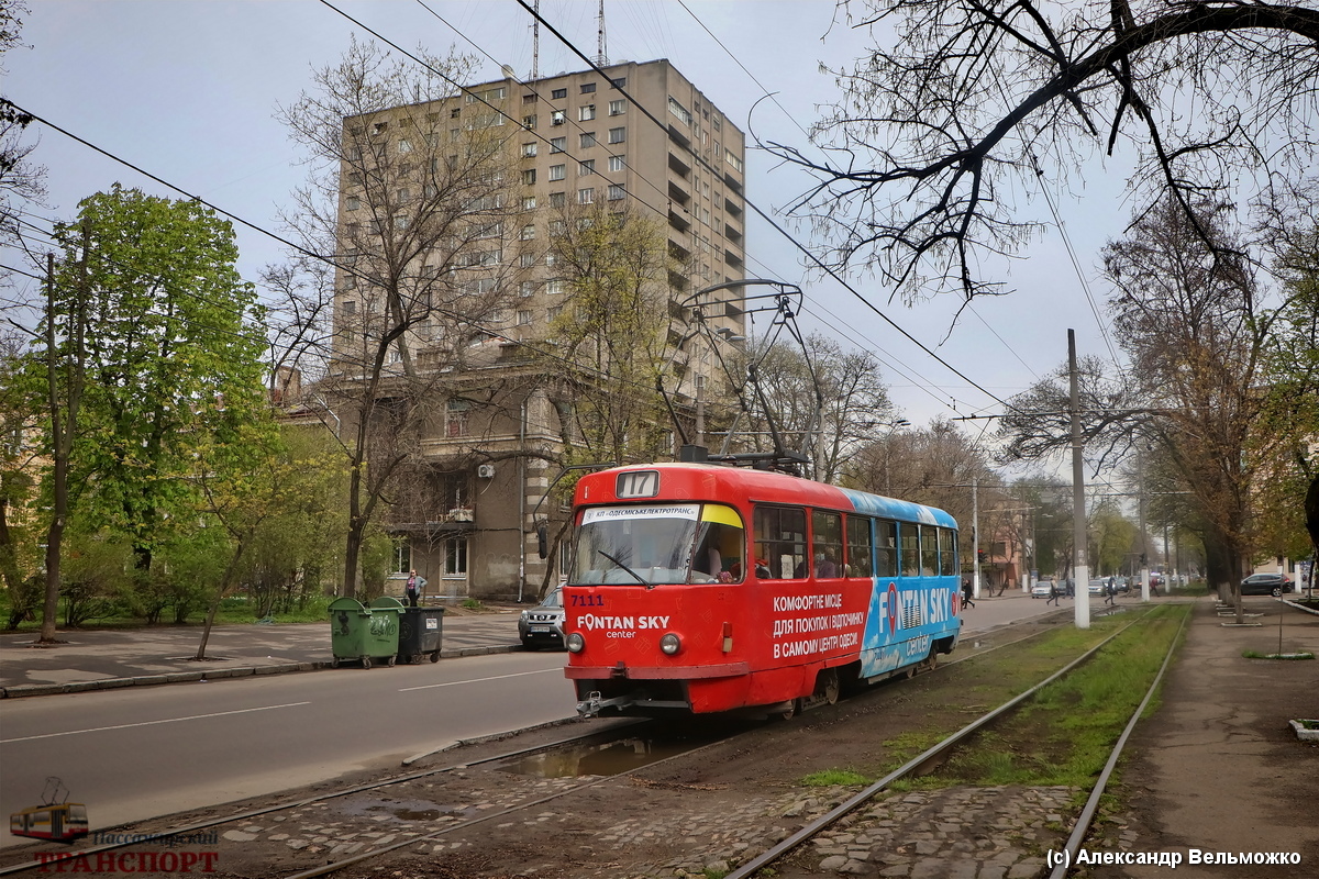 Одесса, Tatra T3SUCS № 7111