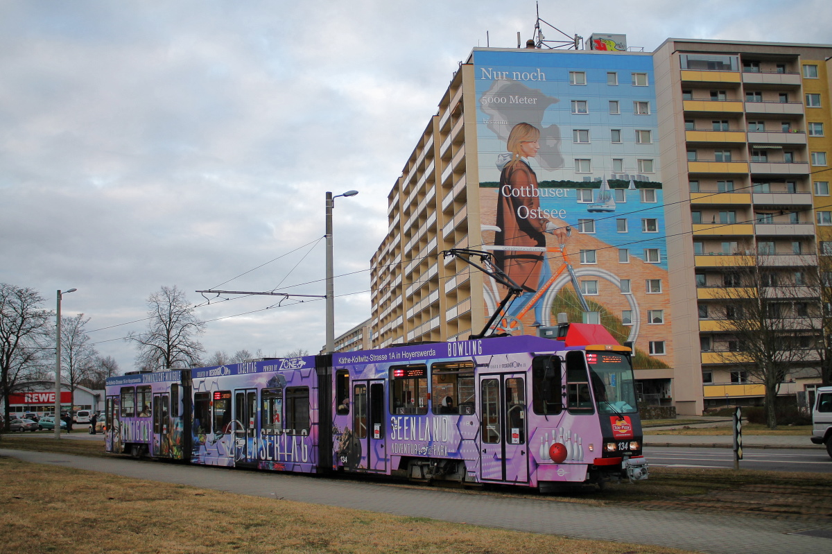 Котбус, Tatra KTNF6 № 134