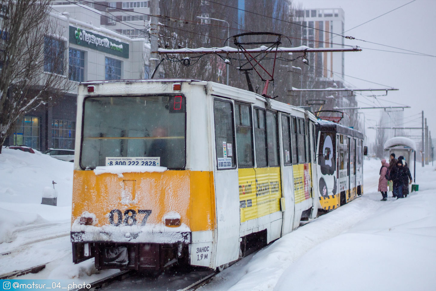 Naberezhnye Chelny, 71-605 (KTM-5M3) # 087; Naberezhnye Chelny — Accidents Naberezhnye Chelny, 71-605 (KTM-5M3) # 087; Naberezhnye Chelny — Accidents