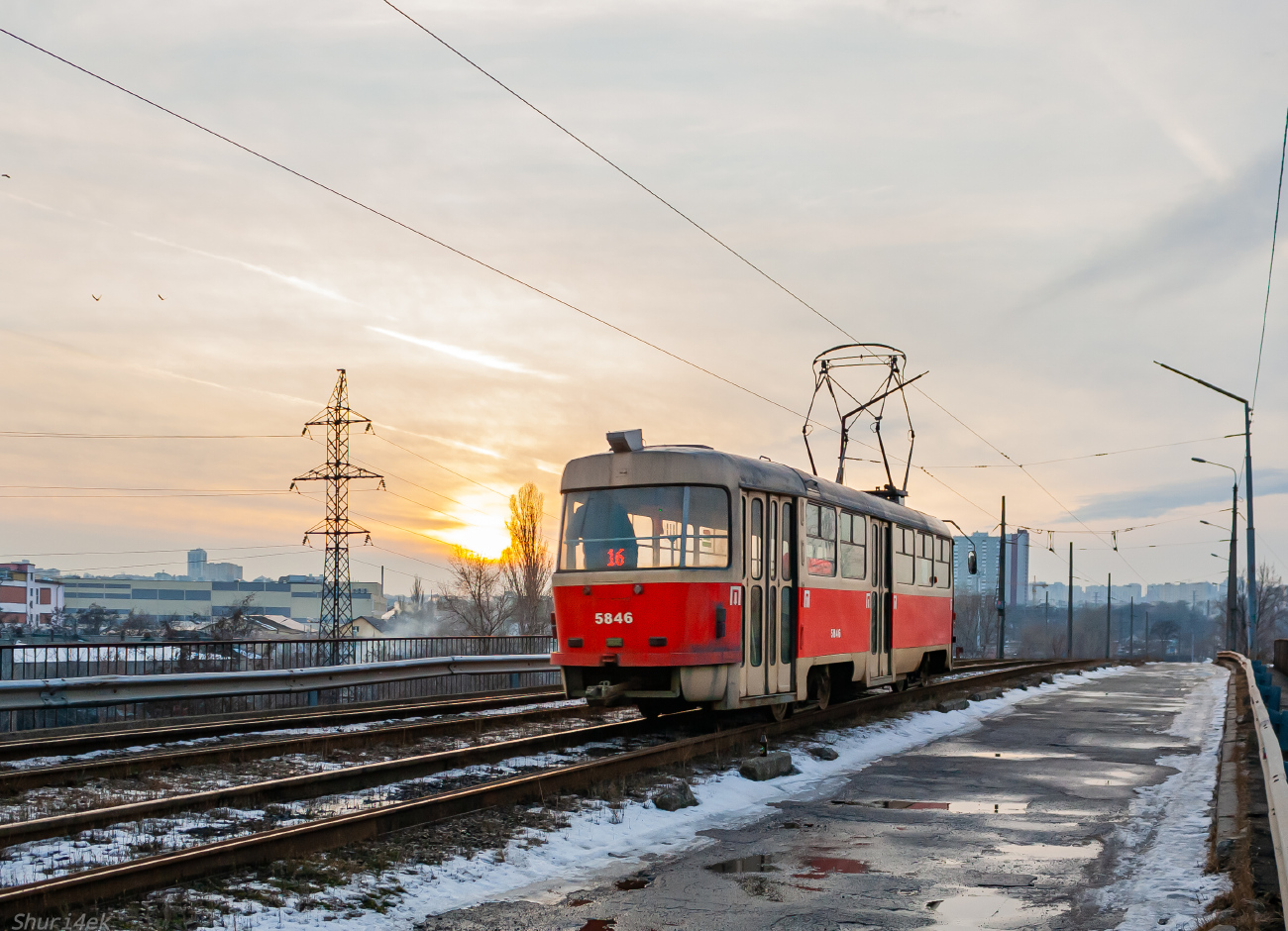 Киев, Tatra T3SUCS № 5846