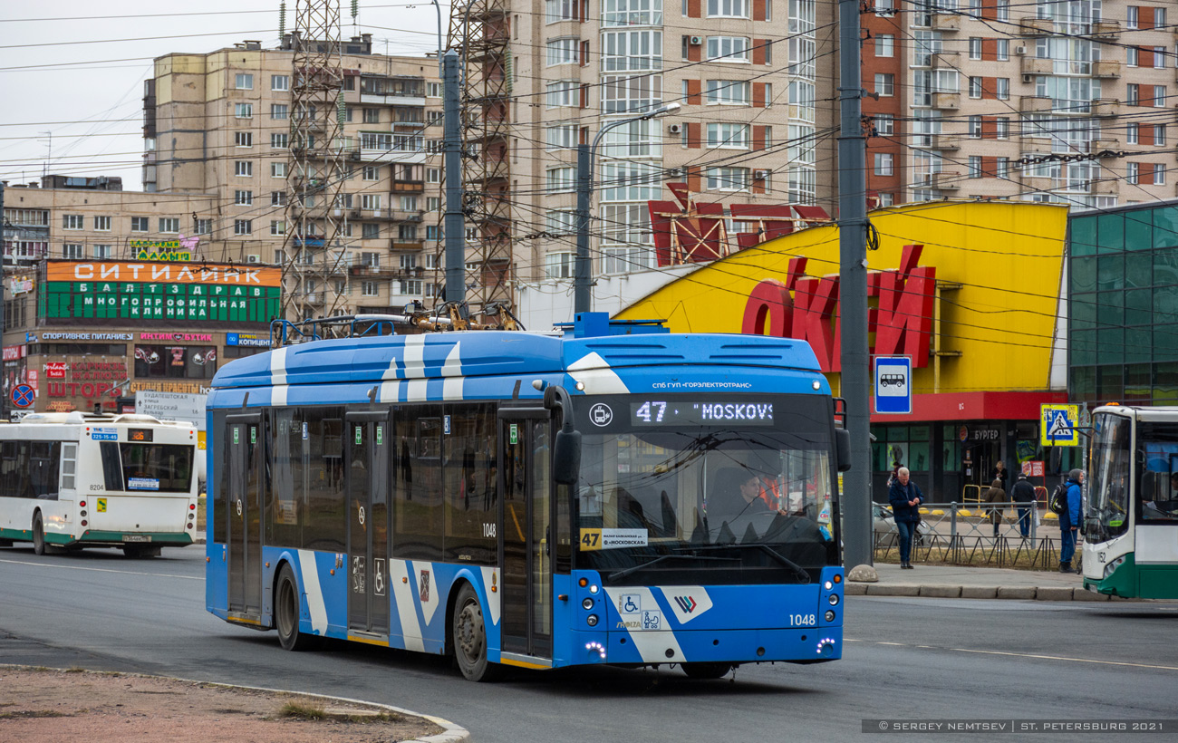 Санкт-Петербург, Тролза-5265.08 «Мегаполис» № 1048