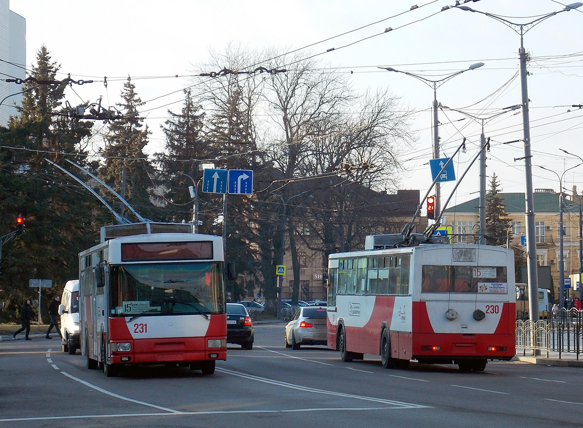 Луцк, MPK/Jelcz 120MT № 231; Луцк, MPK/Jelcz 120MT № 230