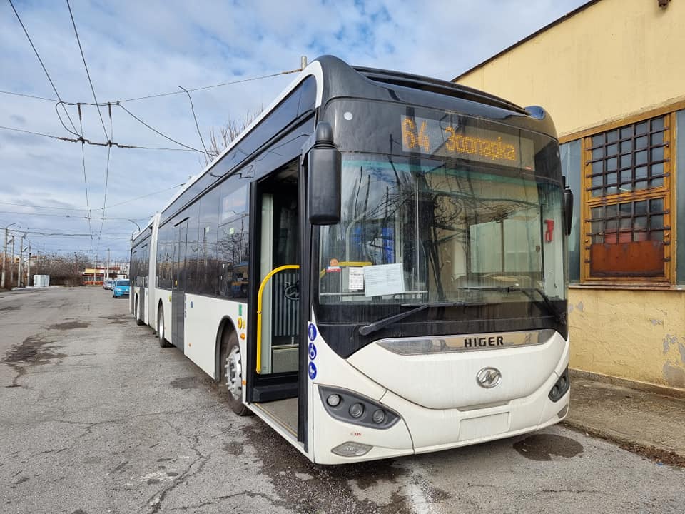 София, Higer KLQ6186GEV № 1704; София — Електробуси на тестове в София 2014 — 2024