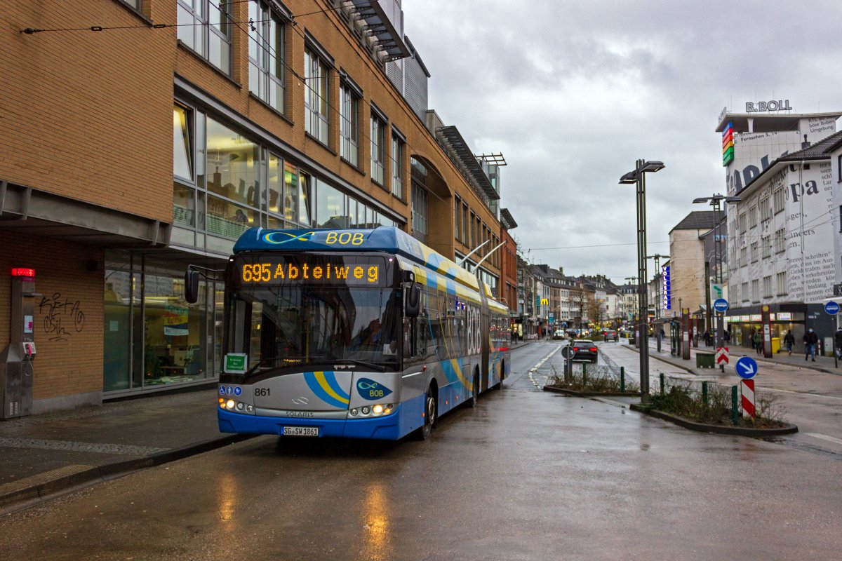 Золинген, Solaris Trollino III 18,75 Kiepe № 861