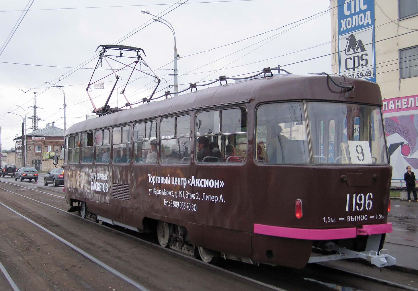 Ижевск, Tatra T3SU № 1196