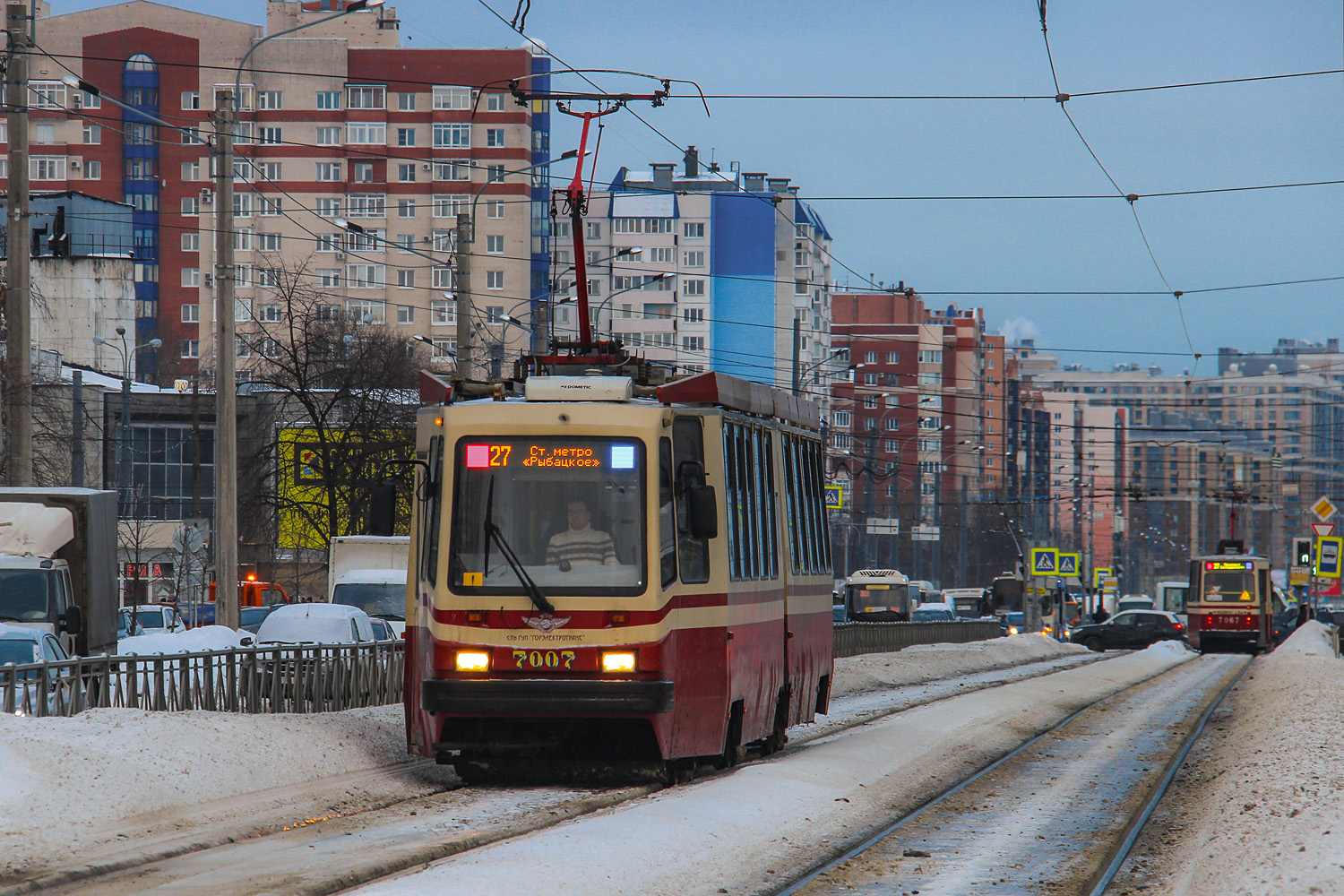 Санкт-Петербург, ЛВС-86М2 № 7007