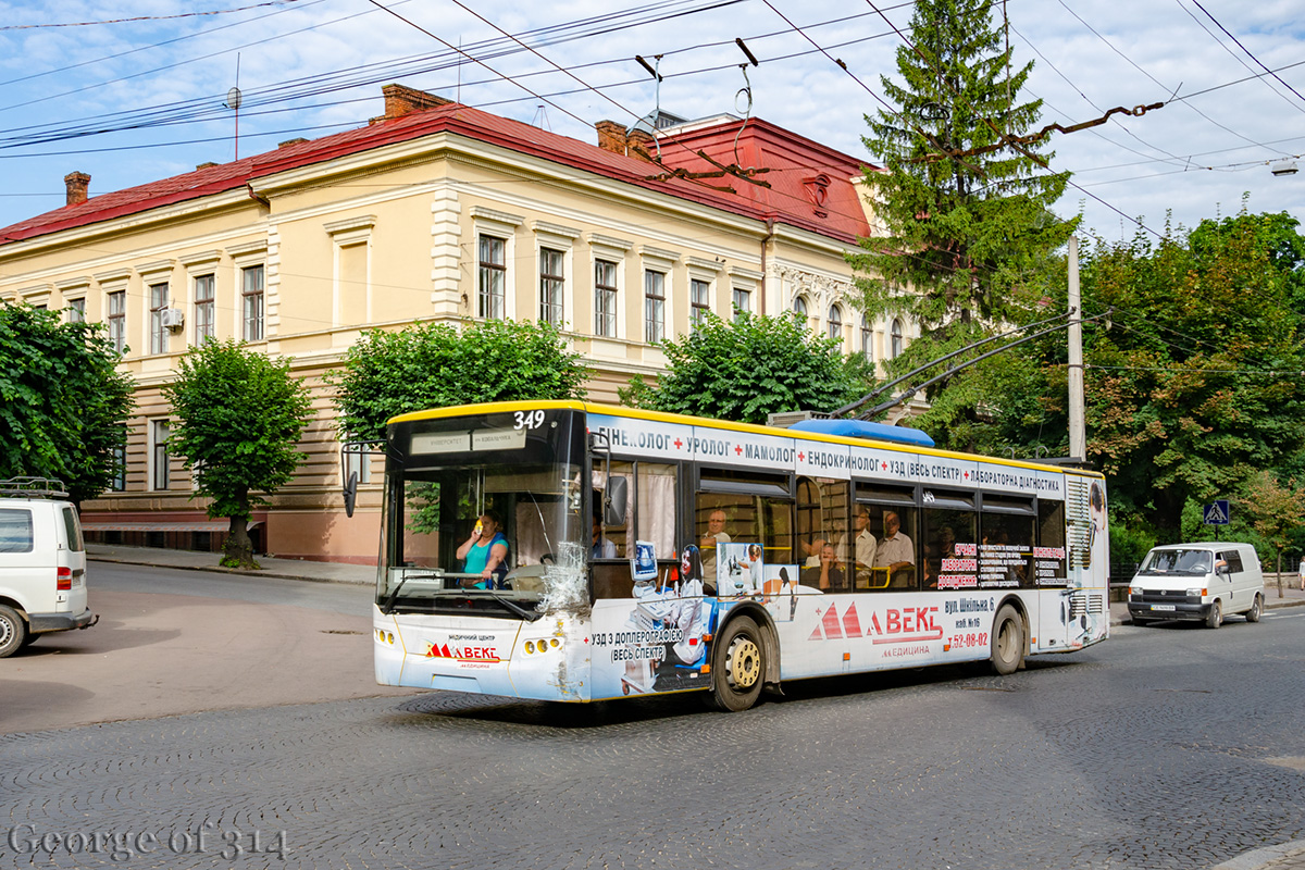 Černivciai, LAZ E183D1 nr. 349