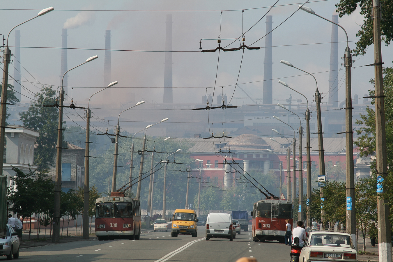 Алчевск, ЗиУ-682В-012 [В0А] № 338; Алчевск, ЗиУ-682В № 303