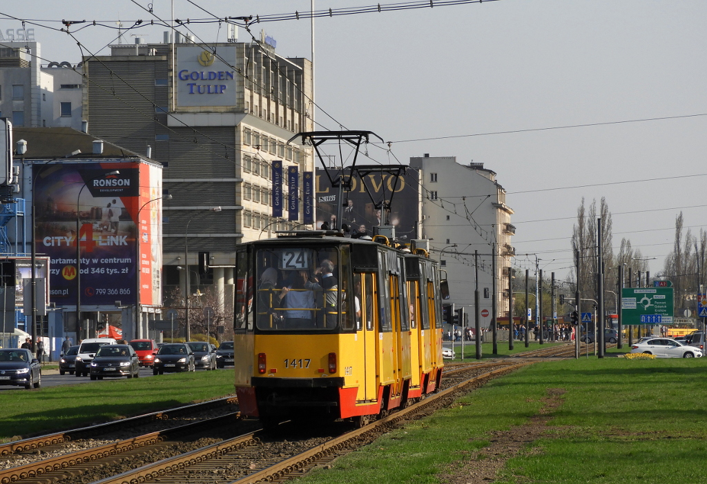 Varsova, Konstal 105Nf # 1417