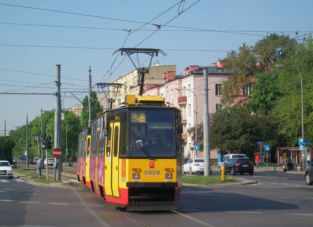 Варшава, Konstal 105Ni № 2020