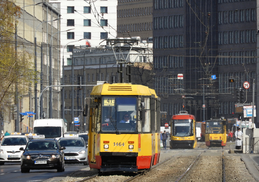 Варшава, Konstal 105Nm № 1464