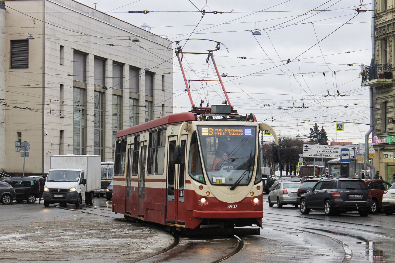 Санкт-Петербург, 71-134А (ЛМ-99АВН) № 3907