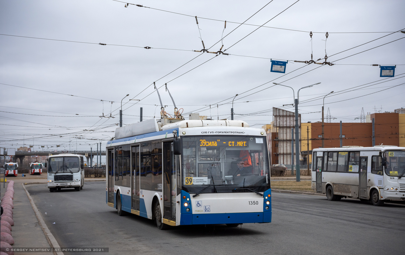 Sankt-Peterburg, Trolza-5265.00 “Megapolis” № 1350