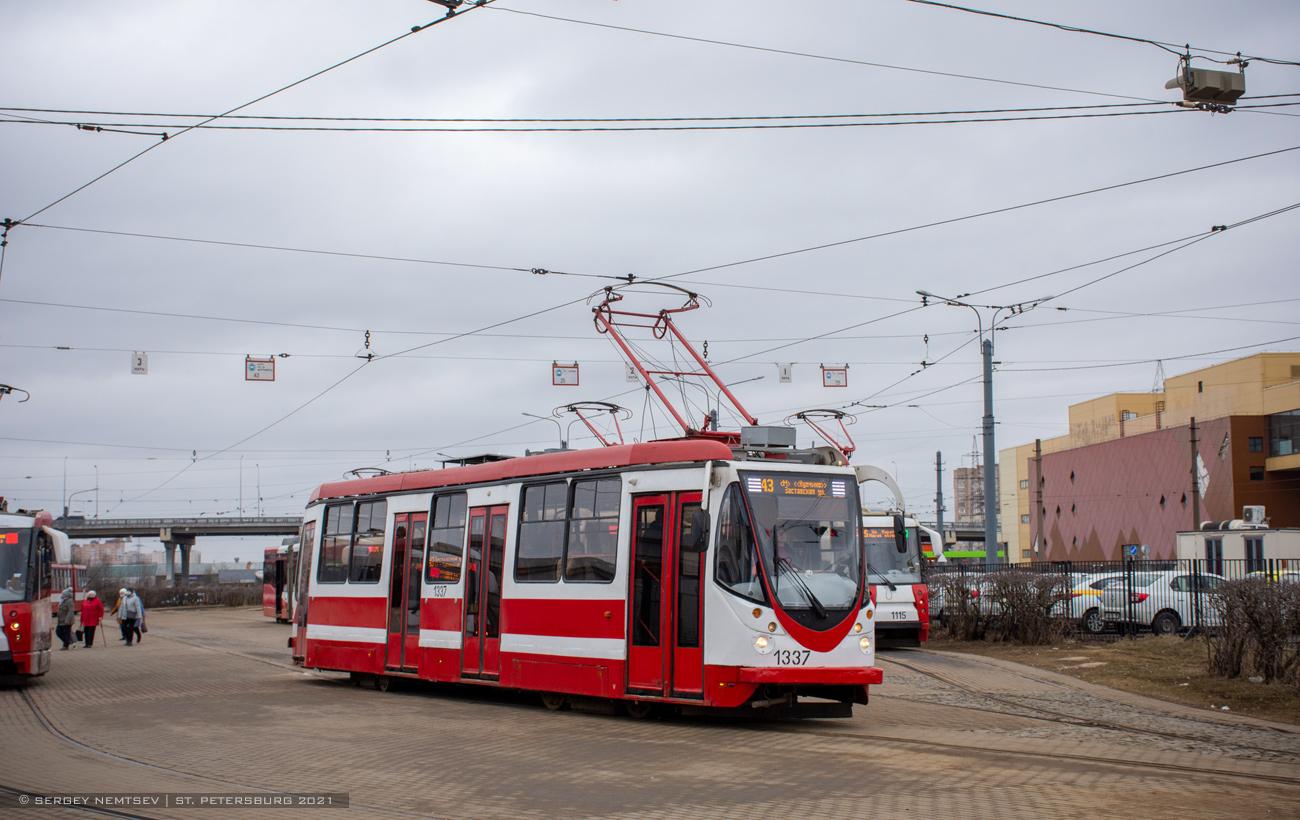 Санкт-Петербург, 71-134А (ЛМ-99АВН) № 1337