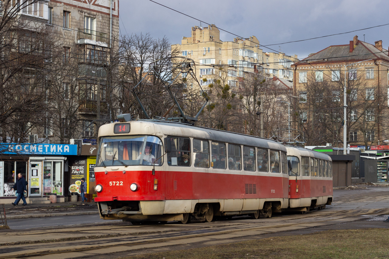 Киев, Tatra T3SUCS № 5722