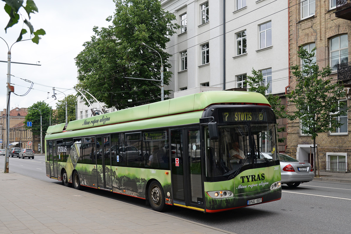 Vilnius, Solaris Trollino II 15 AC № 2687