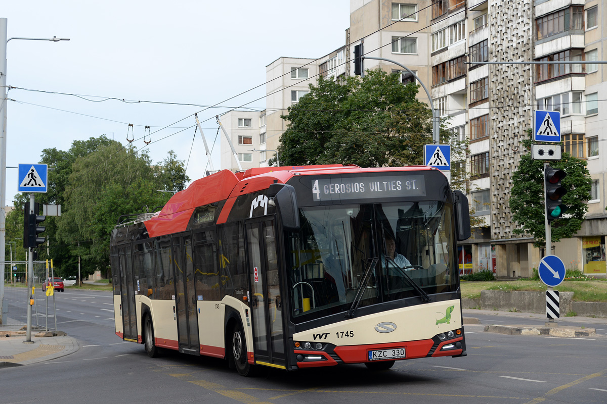 Vilnius, Solaris Trollino IV 12 Škoda № 1745