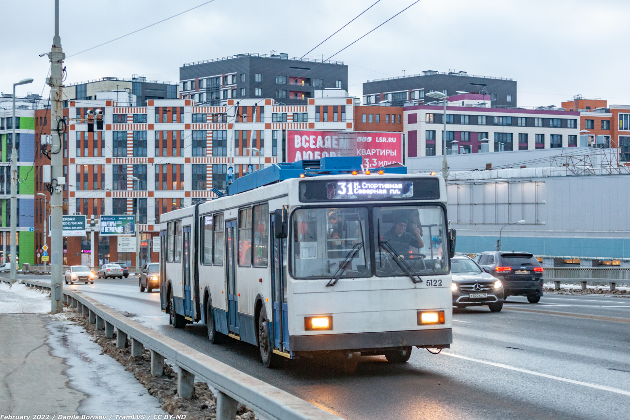 Санкт-Петербург, ВМЗ-6215 № 5122