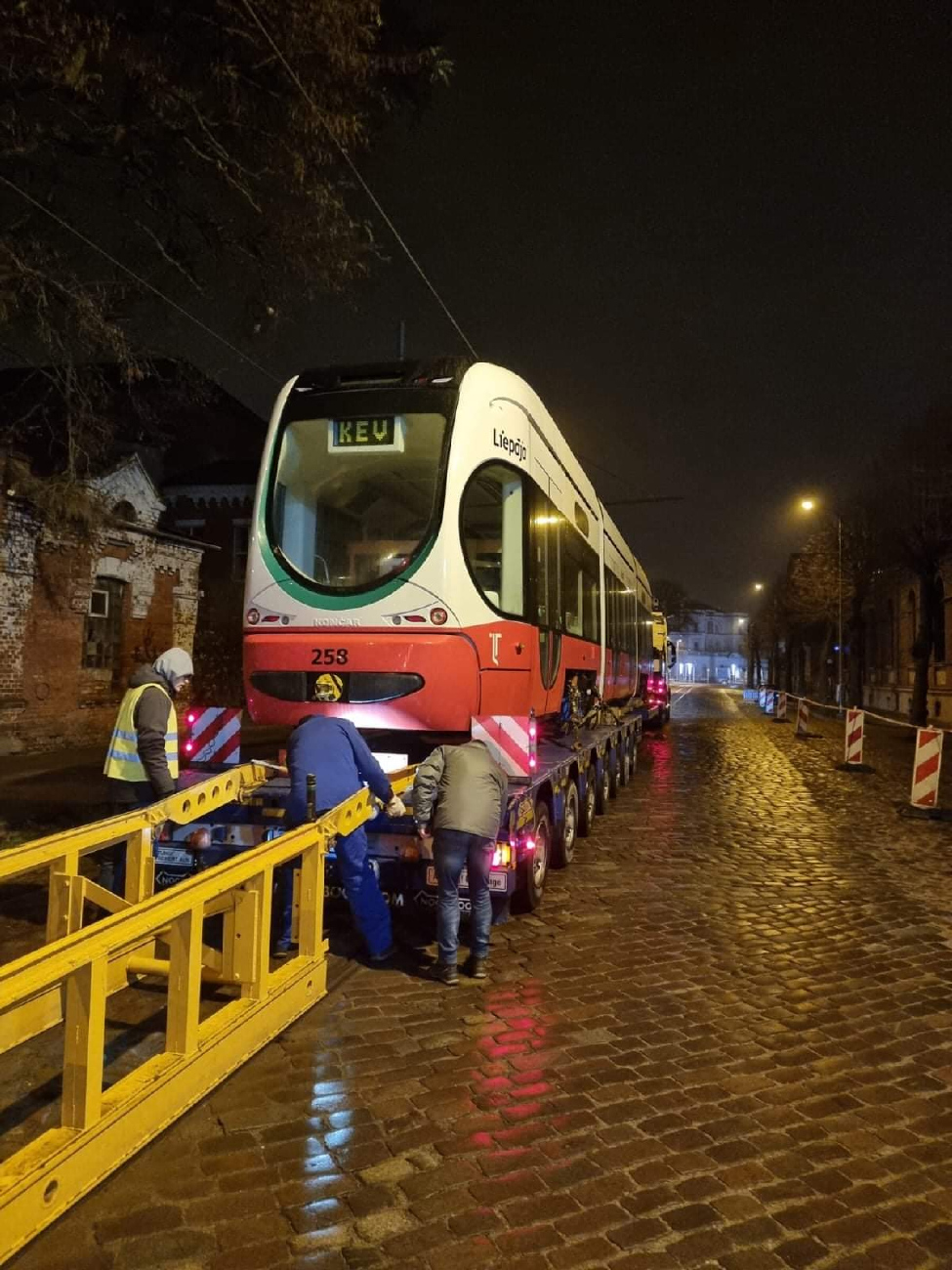 Лиепая, Končar TMK 2300LT № 258; Лиепая — Новые трамваи Končar