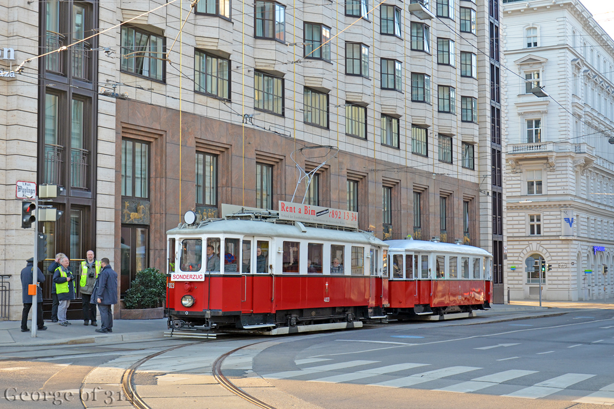 Vienna, Graz Type M # 4023; Vienna — 251. VEF-Sonderfahrt — 17.02.2019.