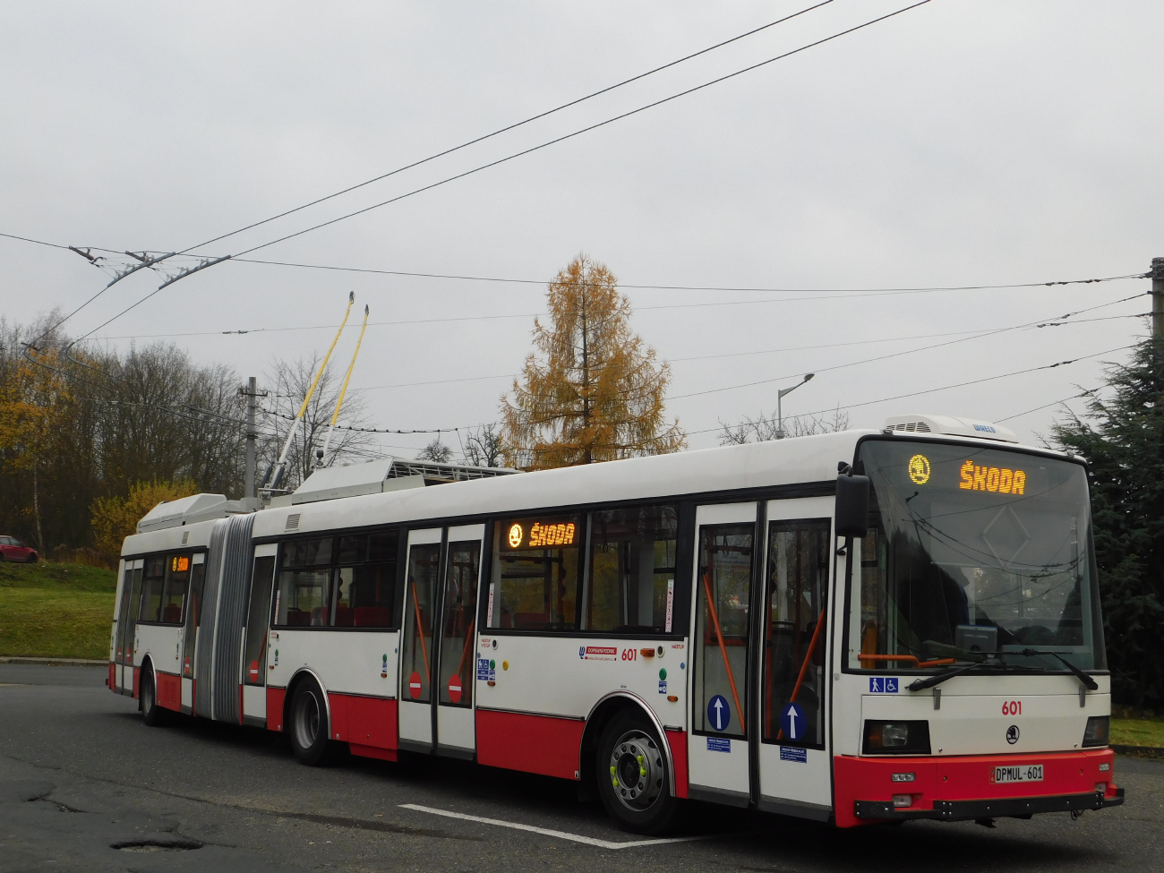 Ústí nad Labem, Škoda 22Tr č. 601