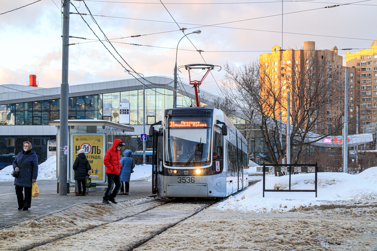 Москва, 71-414 (Pesa Fokstrot) № 3536