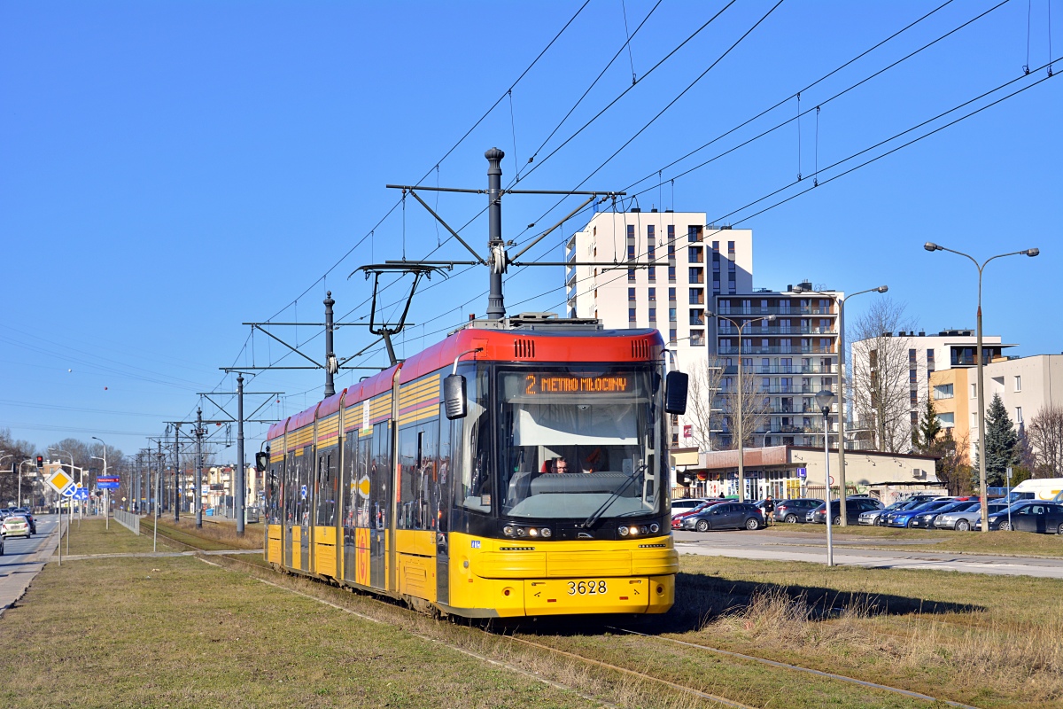 Варшава, PESA Jazz 128N № 3628