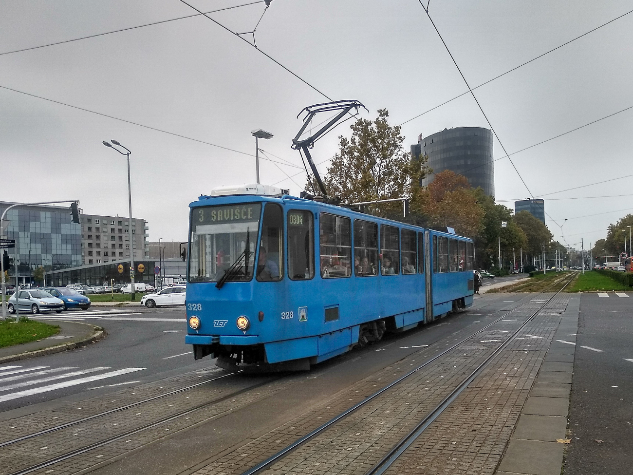 Загреб, Tatra KT4YU № 328