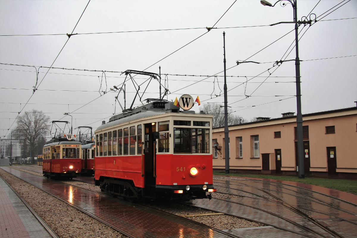 Варшава, LH Standard № 541; Варшава — 150 лет конке — 11.12.2016